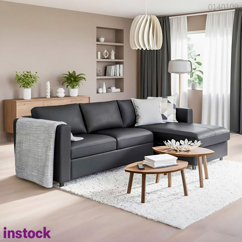 Sofa da chữ L Star