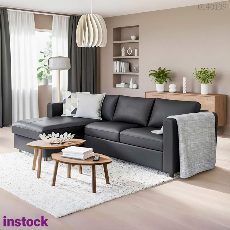 Sofa da chữ L Star