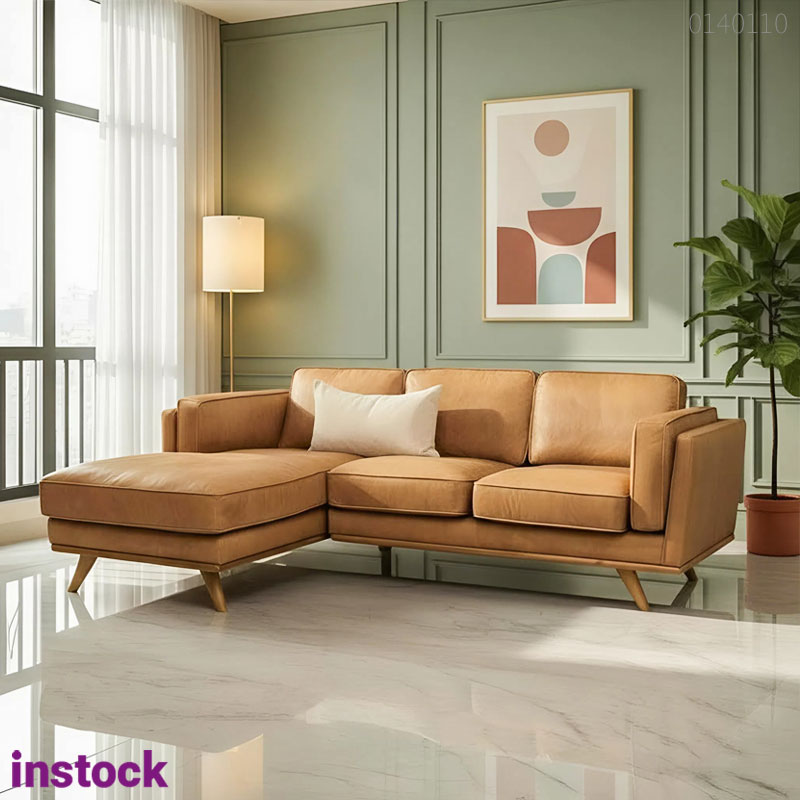Sofa da chữ L Vita