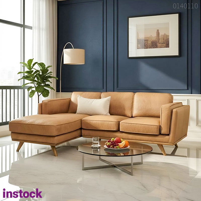 Sofa da chữ L Vita