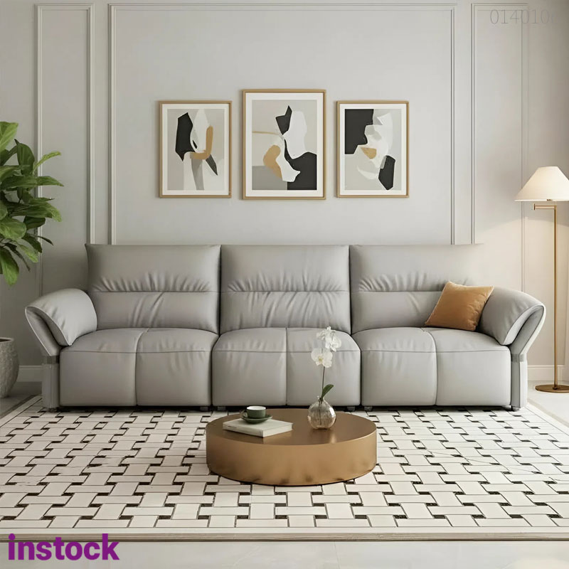 Sofa băng da Tino