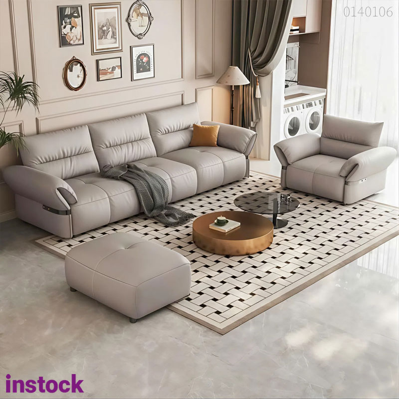Sofa băng da Tino