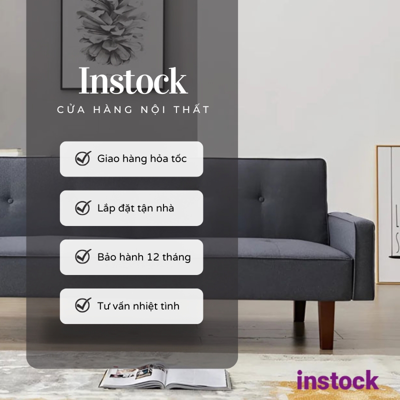 Sofa băng vải bố Aria