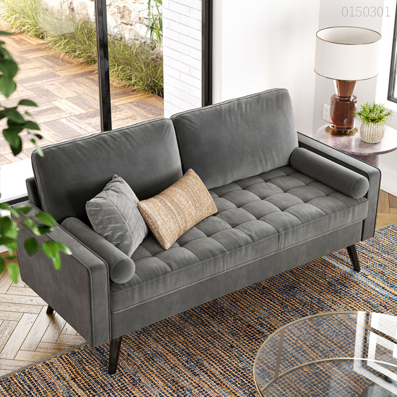 Sofa băng vải nhung Maboro