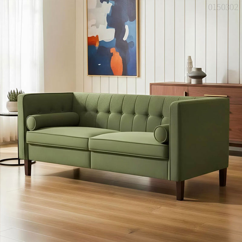 Sofa băng vải nhung Vline