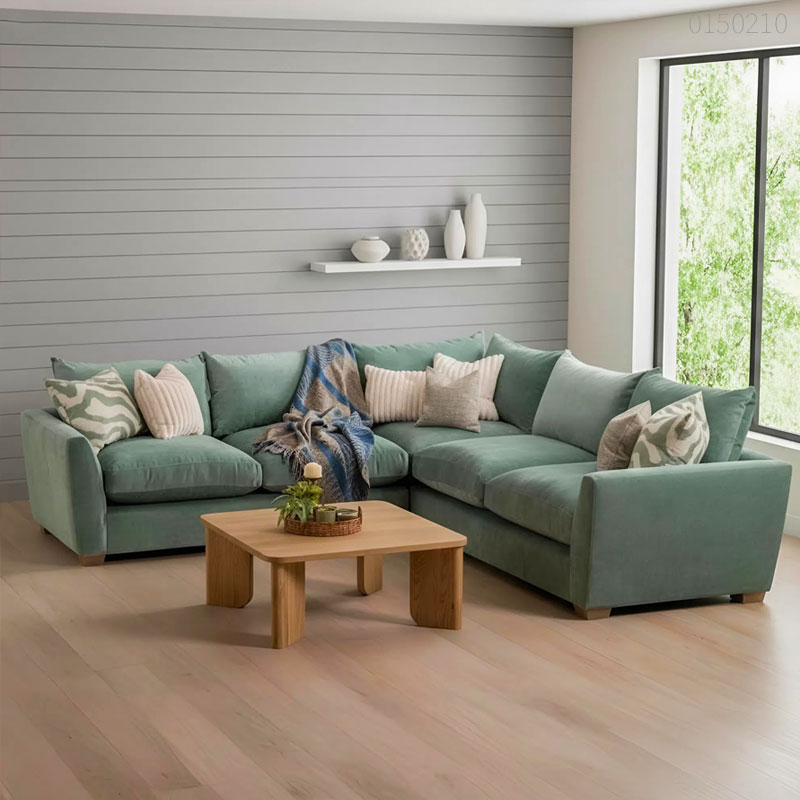 Sofa vải nỉ góc Ali