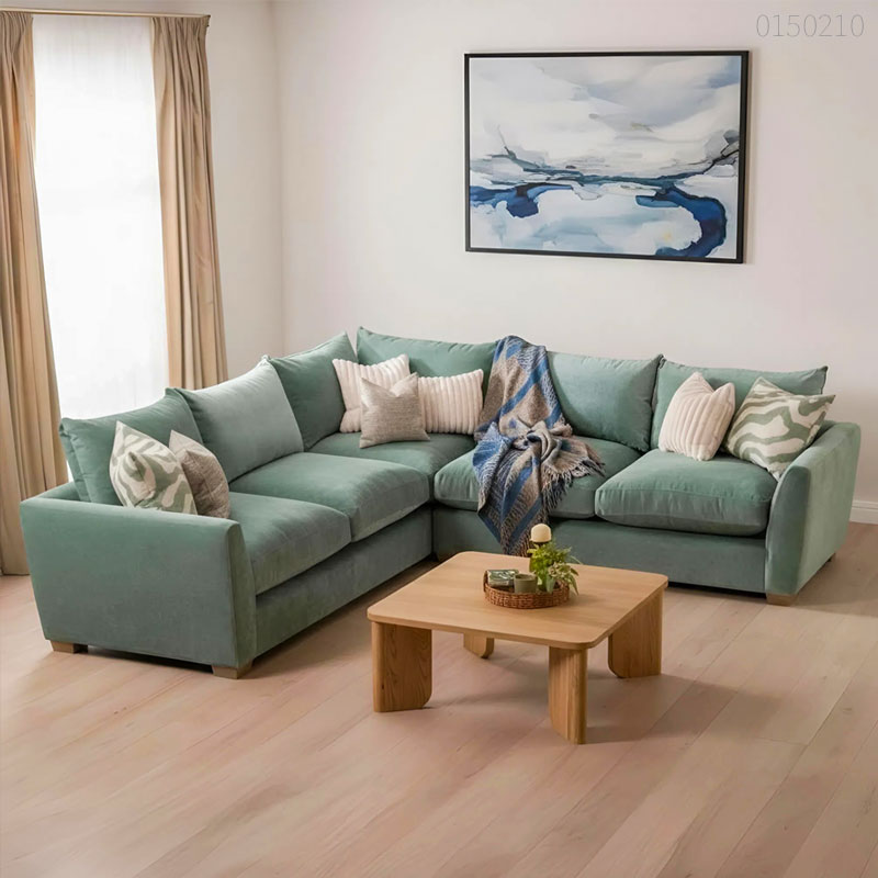 Sofa vải nỉ góc Ali