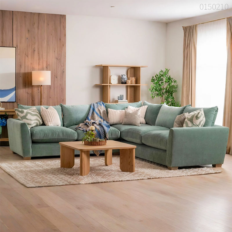 Sofa vải nỉ góc Ali