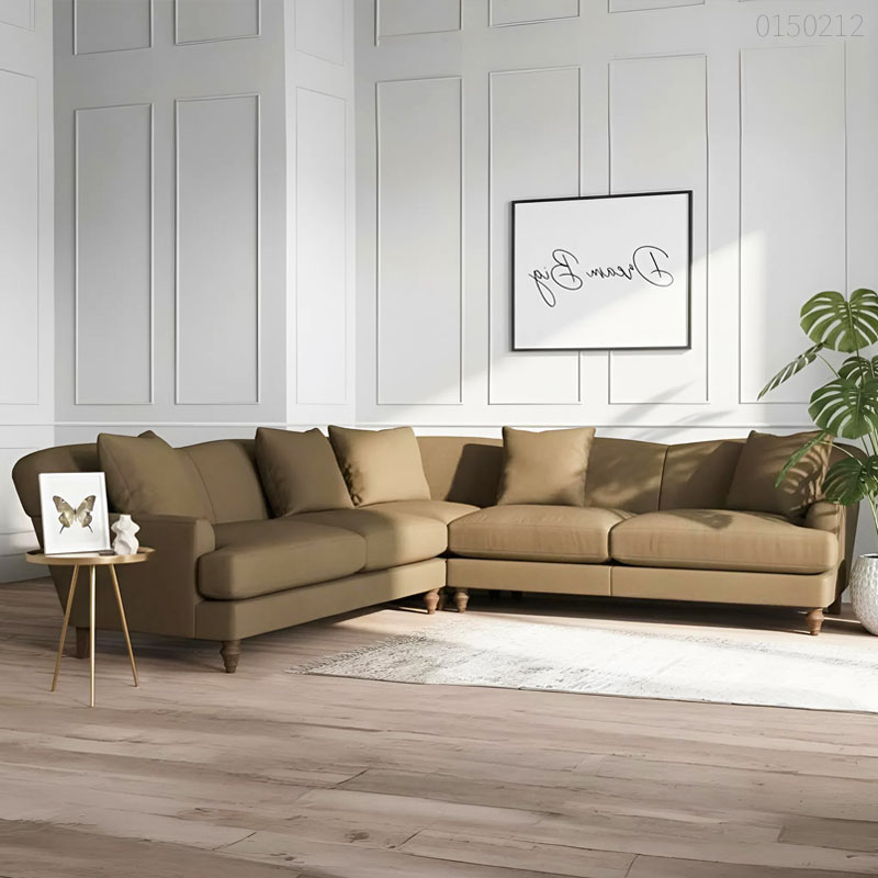 Sofa vải nỉ góc Hano