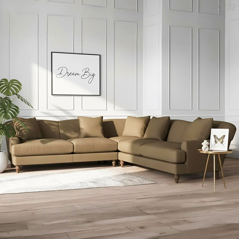 Sofa vải nỉ góc Hano