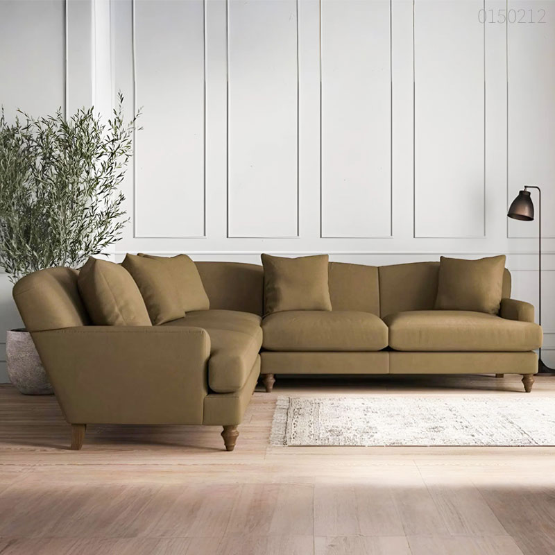 Sofa vải nỉ góc Hano