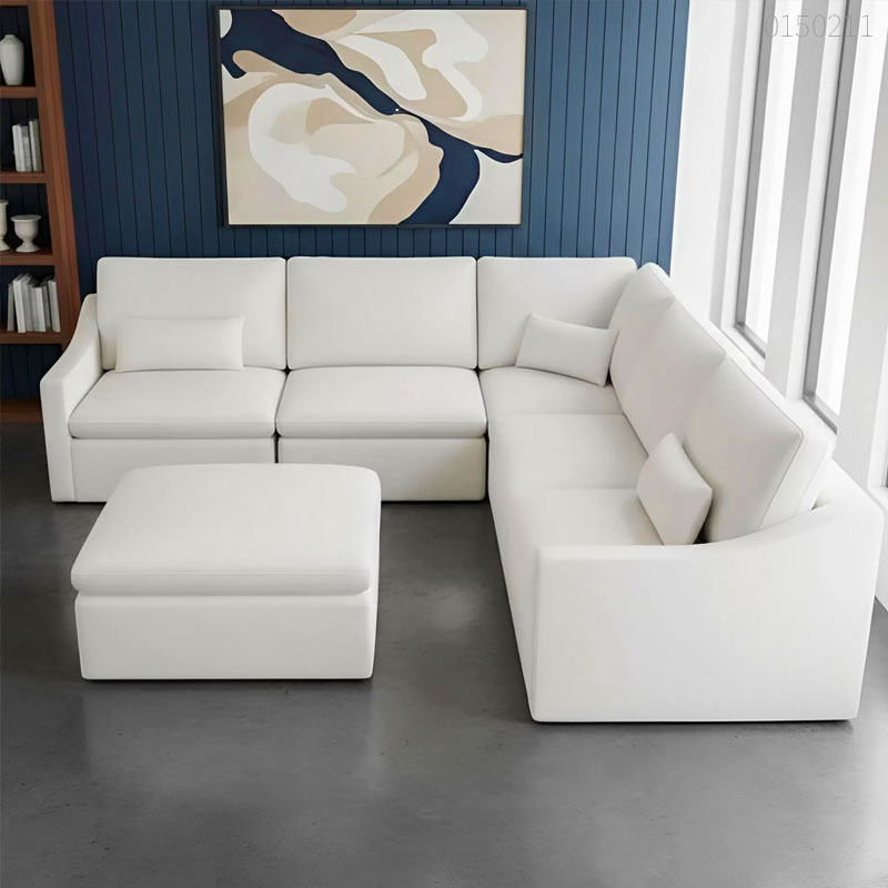 Sofa vải nỉ góc Mika