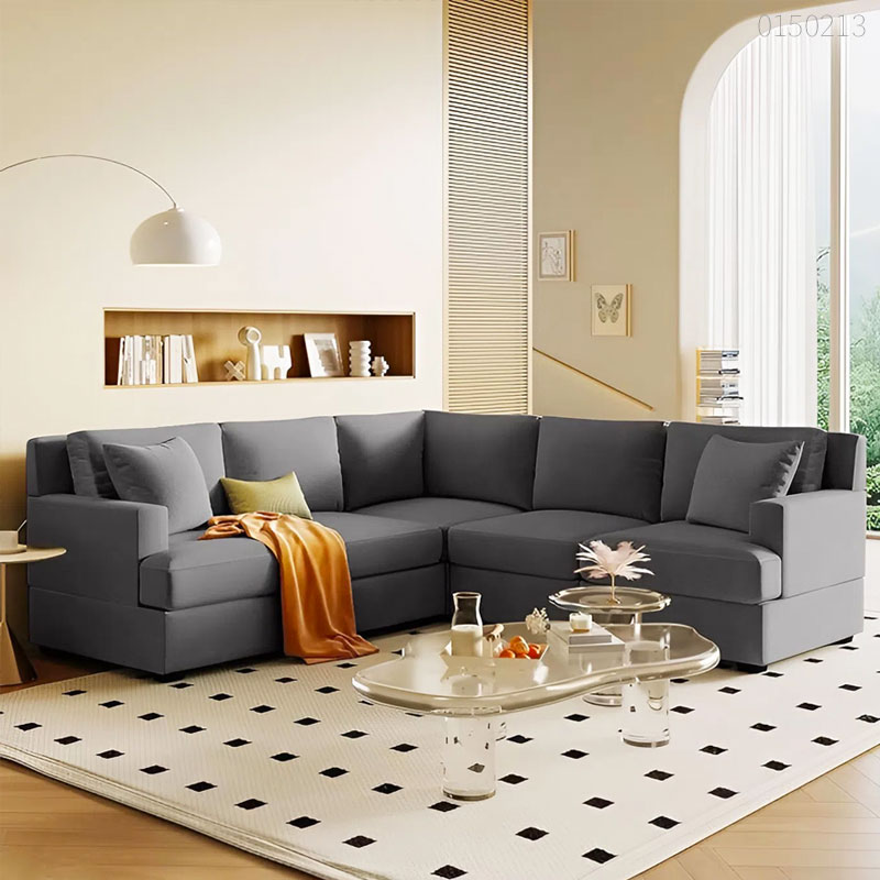 Sofa vải nỉ góc Vibra