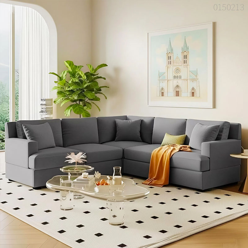 Sofa vải nỉ góc Vibra