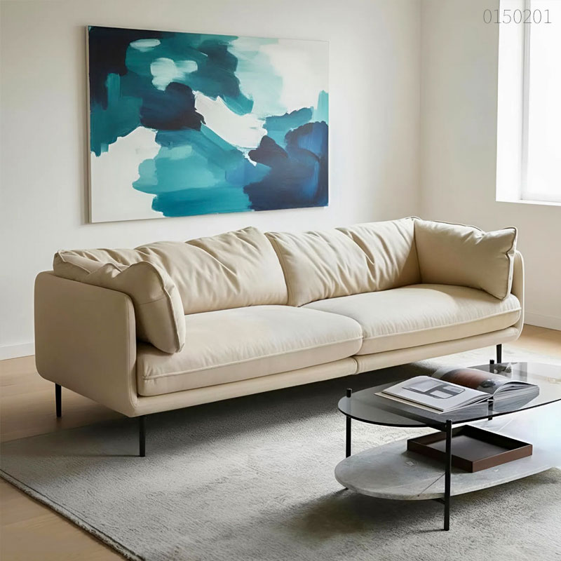 Sofa băng vải nỉ Maca
