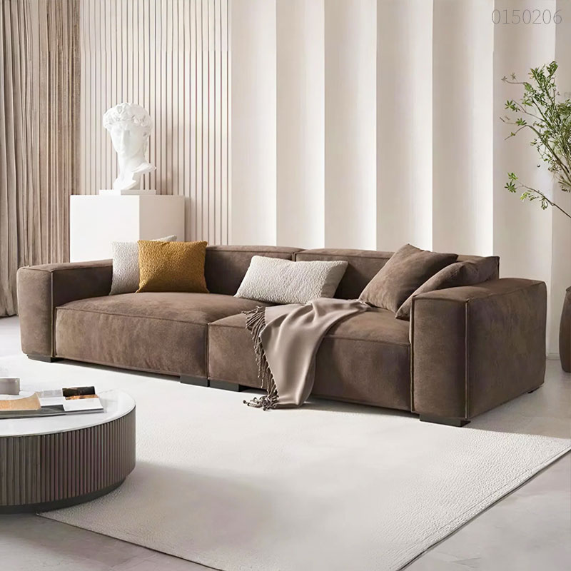 Sofa vải nỉ chữ L Haruto