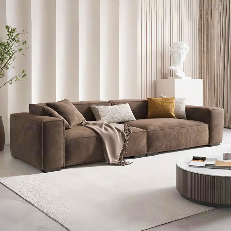 Sofa vải nỉ chữ L Haruto