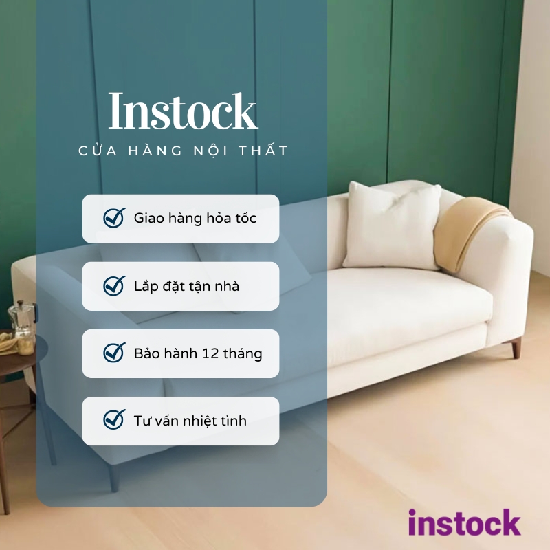 Sofa băng vải nỉ Natabi