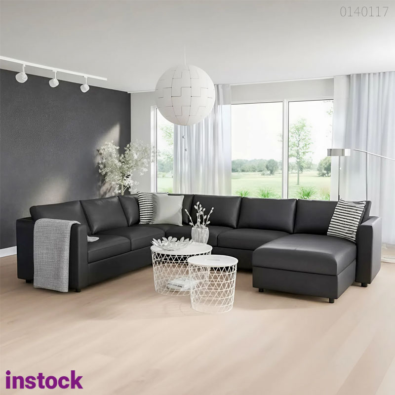 Sofa da góc Luxa