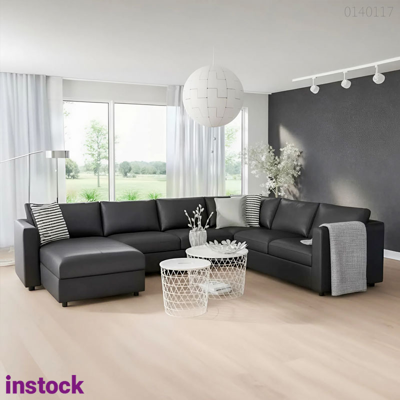 Sofa da góc Luxa