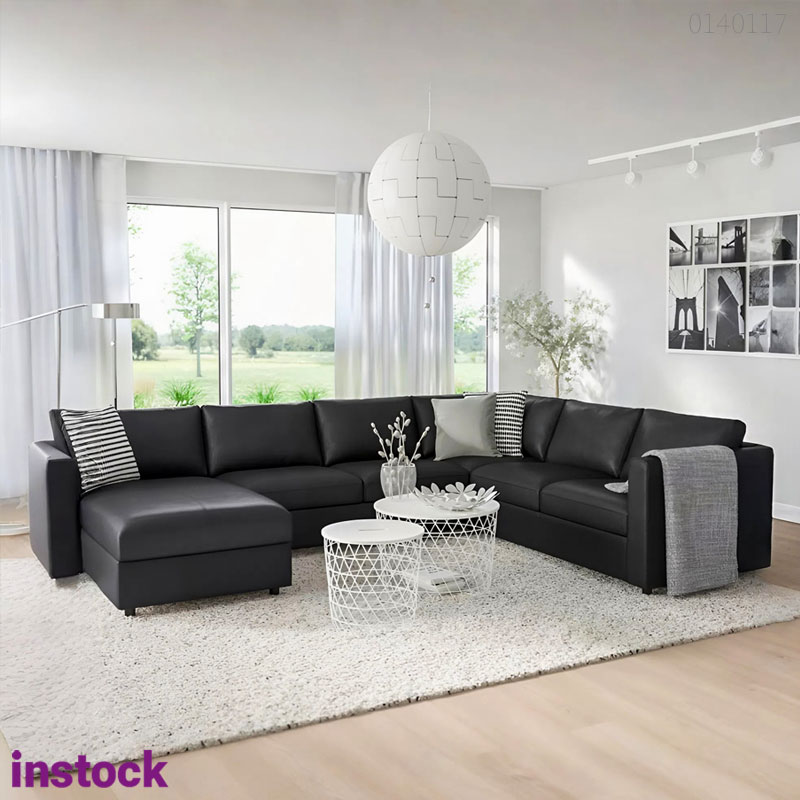 Sofa da góc Luxa