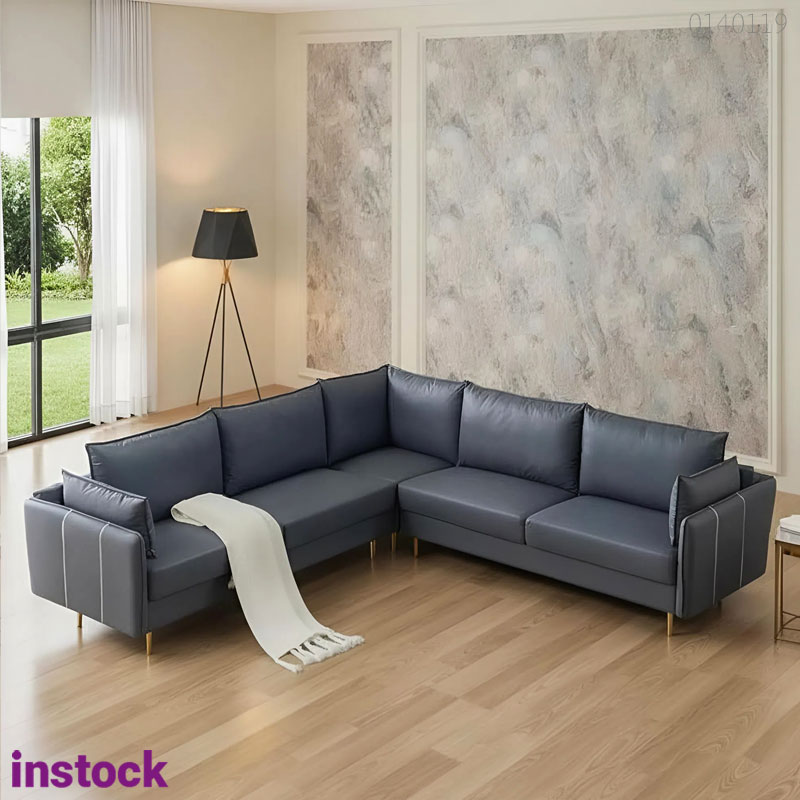 Sofa da góc Purex