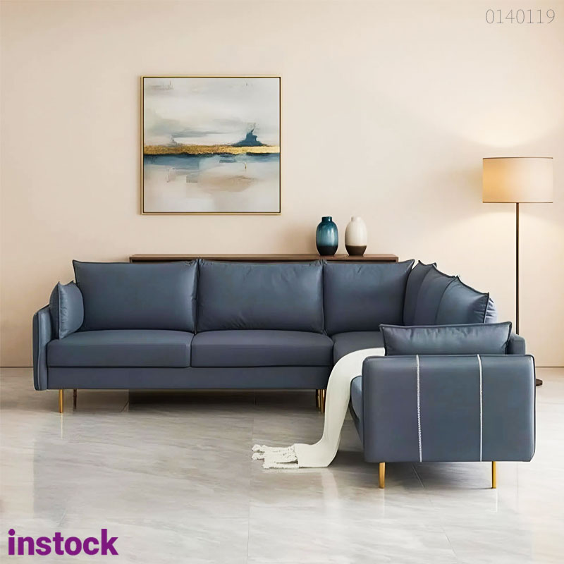 Sofa da góc Purex