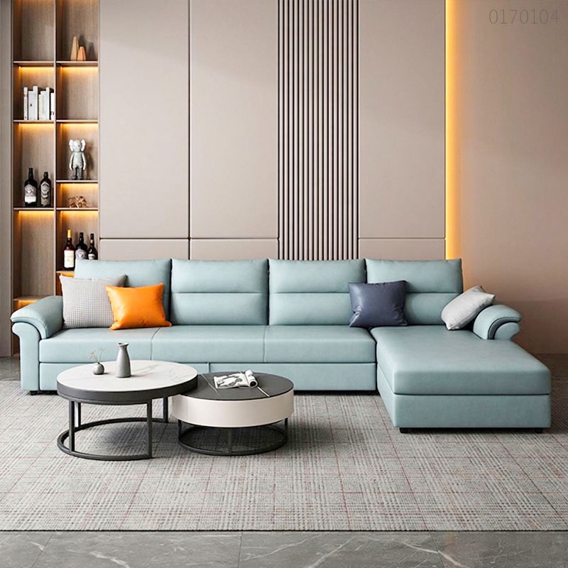 Sofa giường kéo da Carter