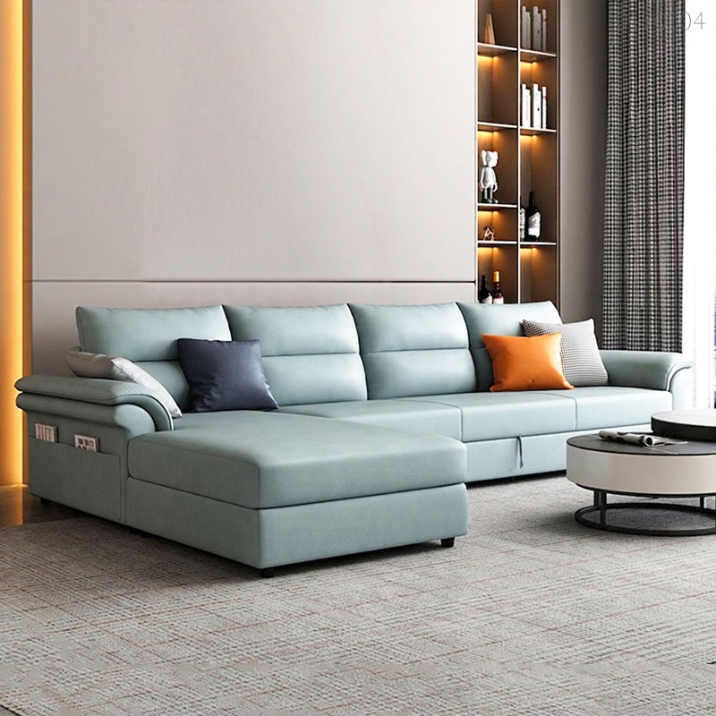Sofa giường kéo da Carter