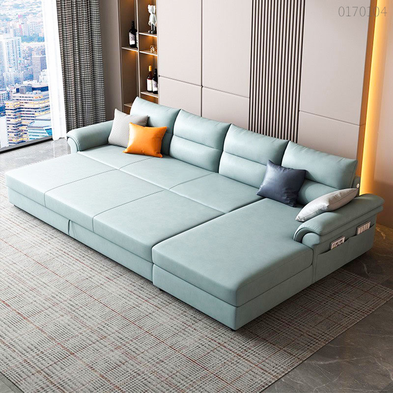Sofa giường kéo da Carter