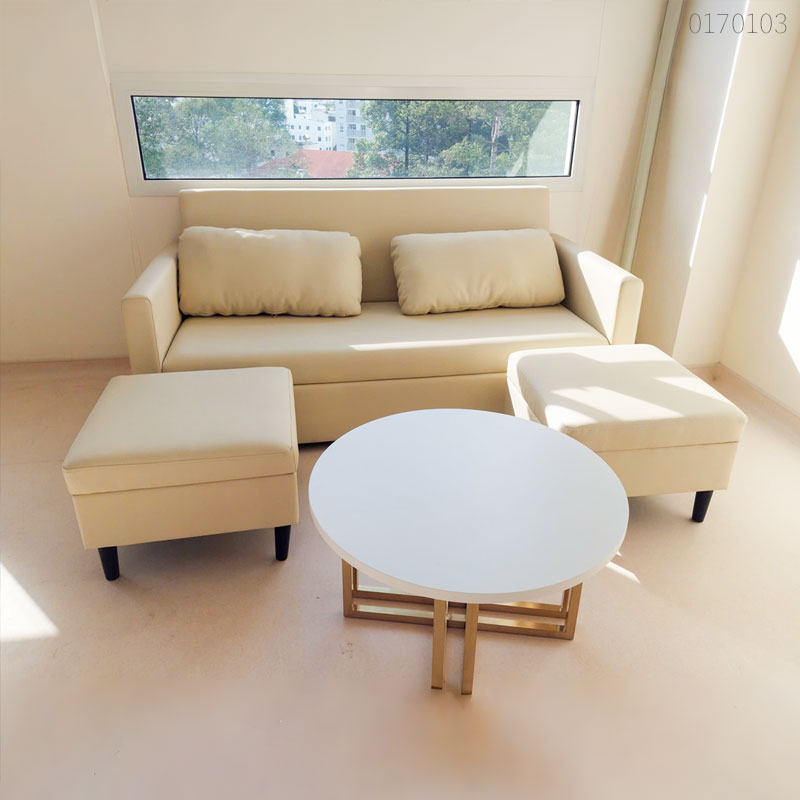 Sofa giường kéo da Morio