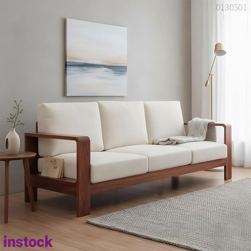 Sofa gỗ xoan đào Dano