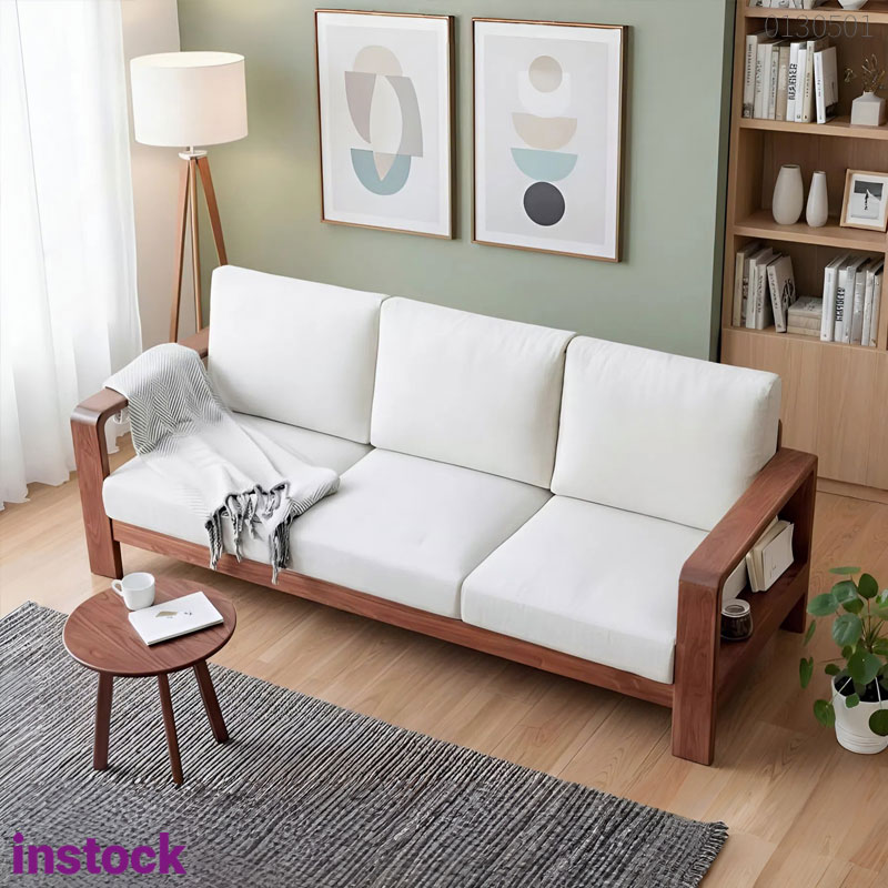 Sofa gỗ xoan đào Dano