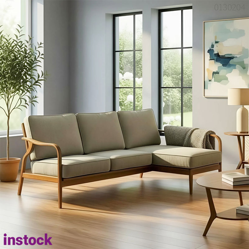 Sofa gỗ óc chó Kido