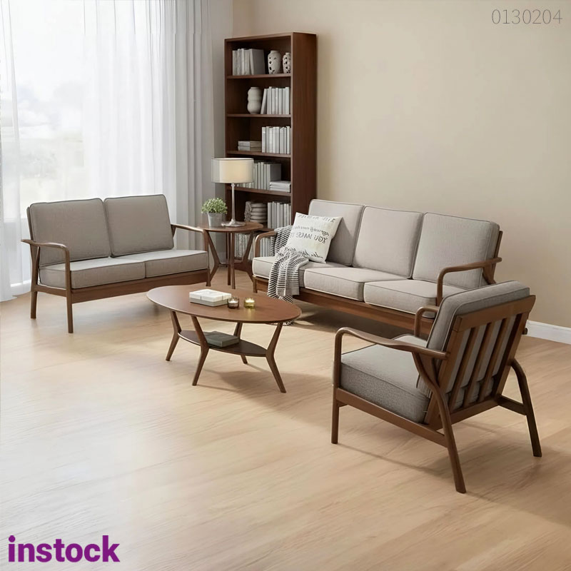 Sofa gỗ óc chó Kido