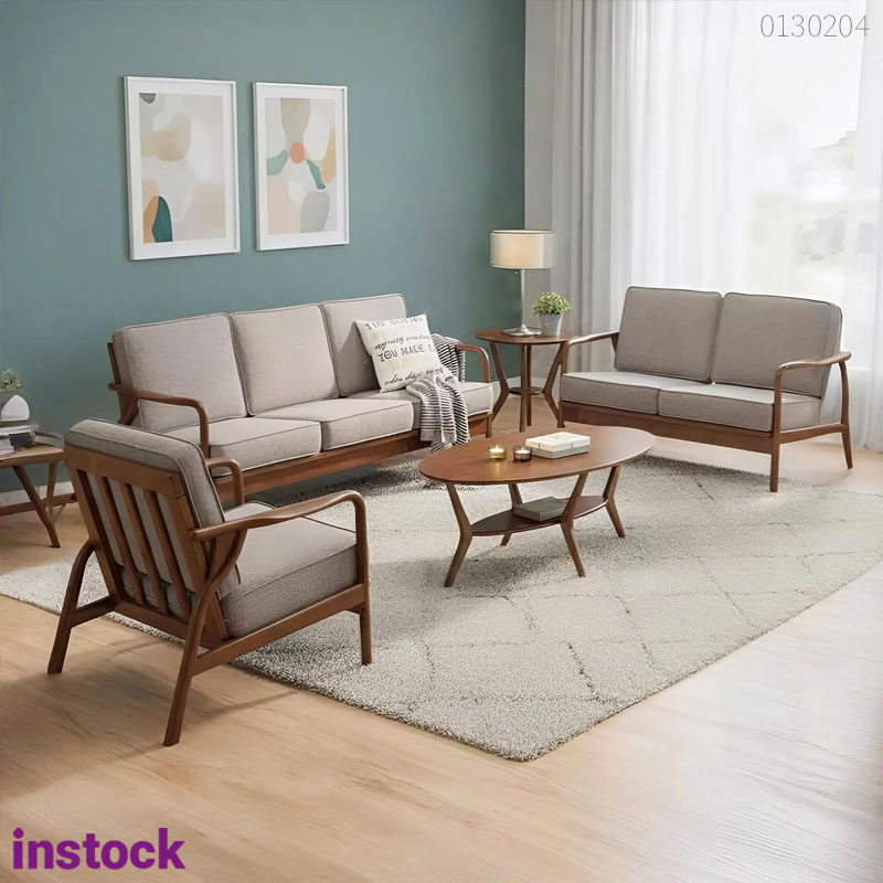 Sofa gỗ óc chó Kido