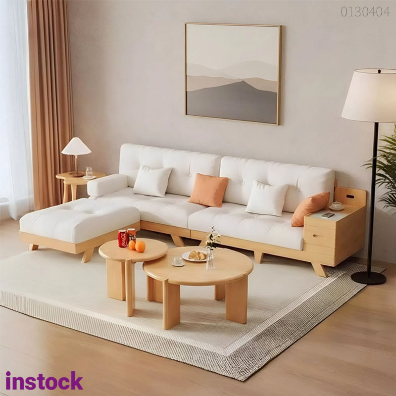 Sofa gỗ cao su Nolita