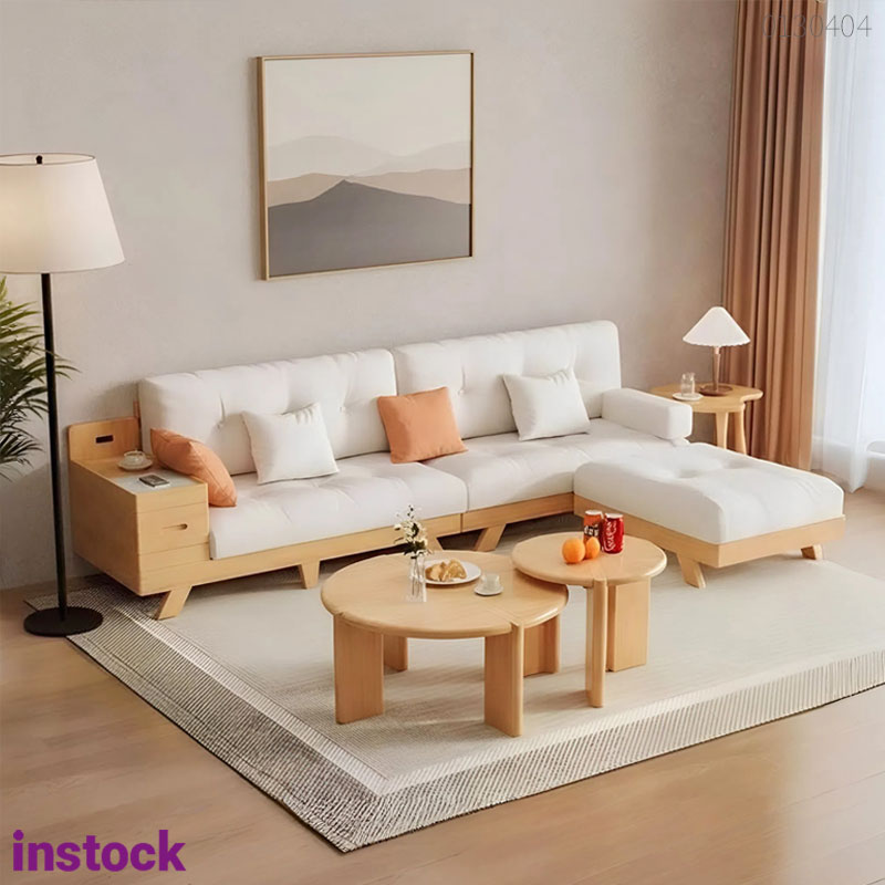 Sofa gỗ cao su Nolita