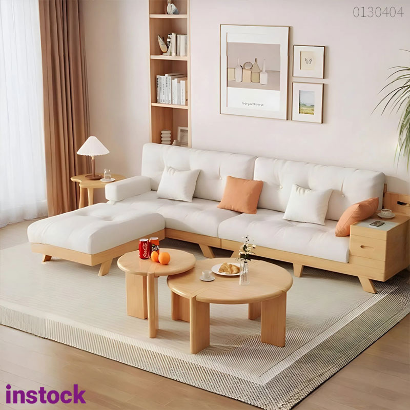 Sofa gỗ cao su Nolita