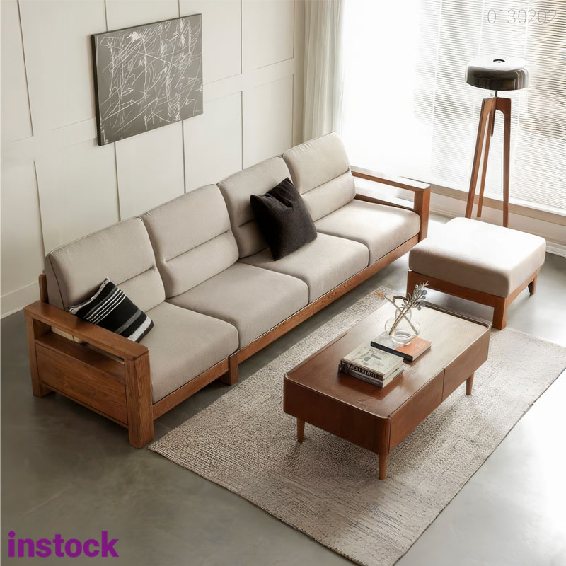 Sofa gỗ óc chó Roomba