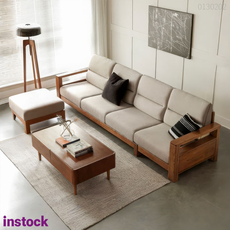 Sofa gỗ óc chó Roomba