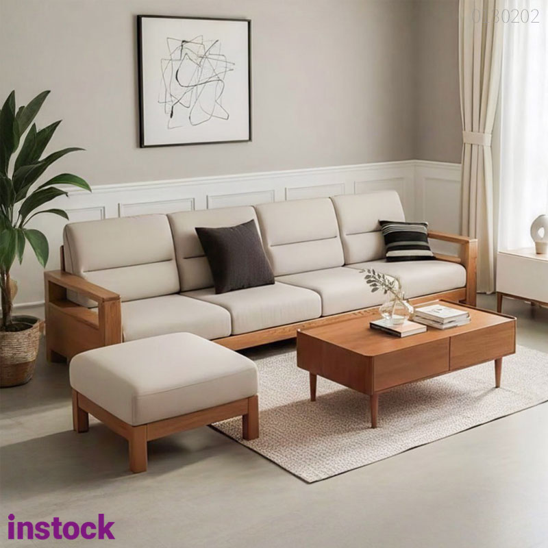 Sofa gỗ óc chó Roomba