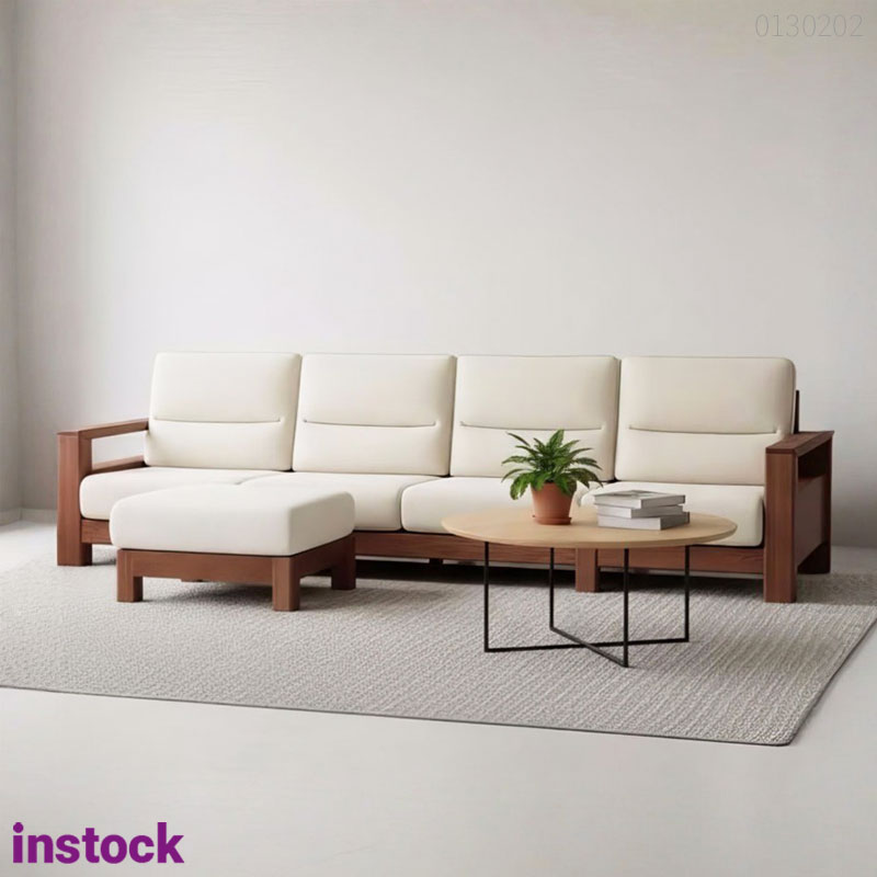 Sofa gỗ óc chó Roomba