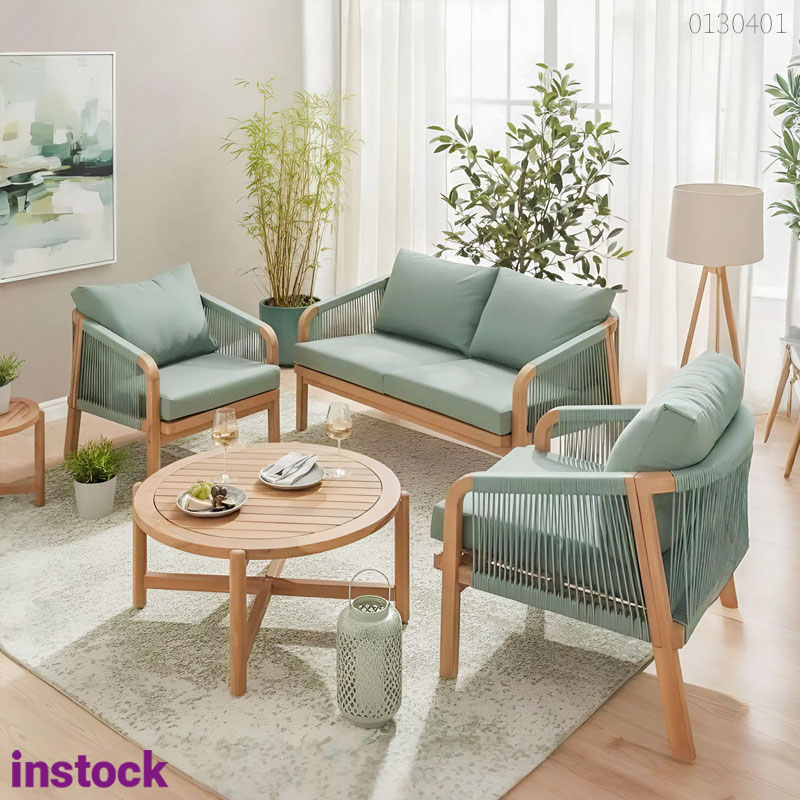 Sofa gỗ cao su Taco