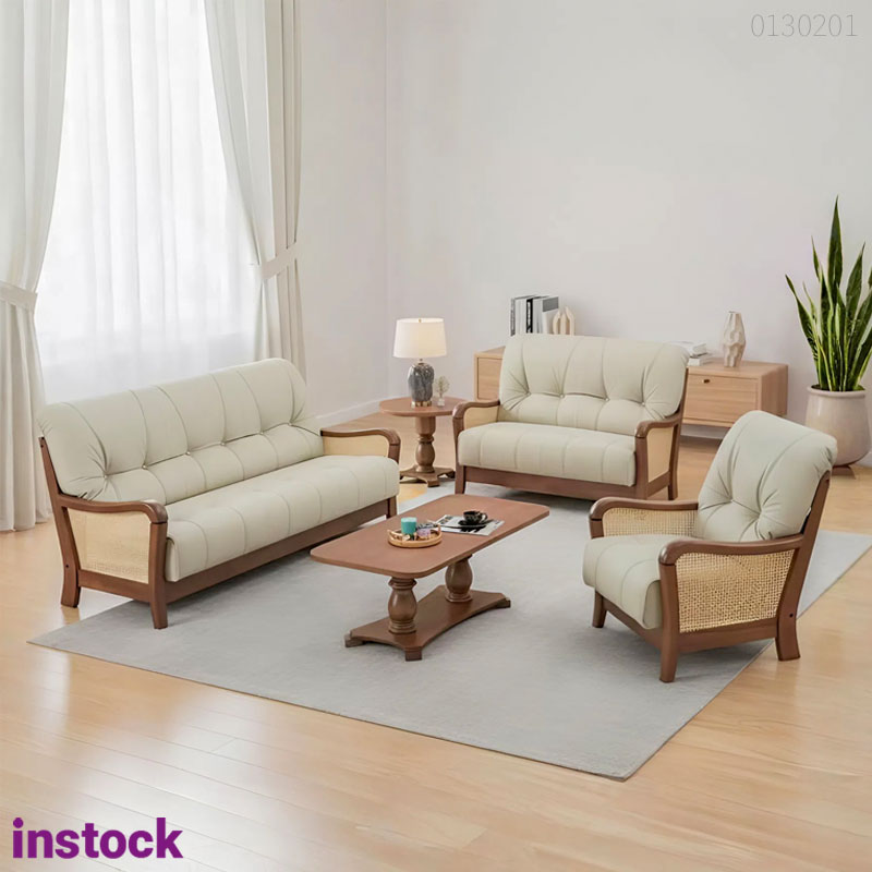 Sofa gỗ óc chó Toshi