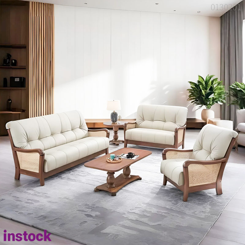 Sofa gỗ óc chó Toshi