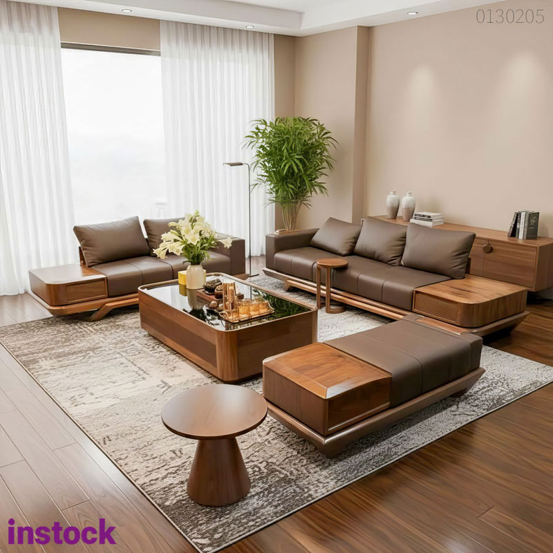 Sofa gỗ óc chó Venus