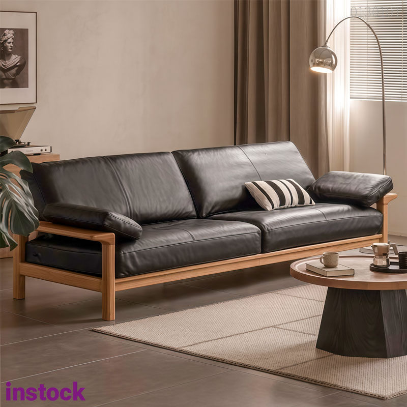 Sofa gỗ sồi Bono