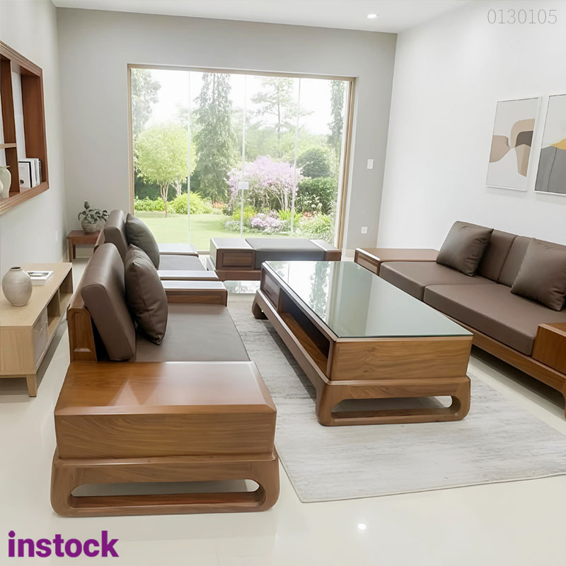 Sofa gỗ sồi Brew
