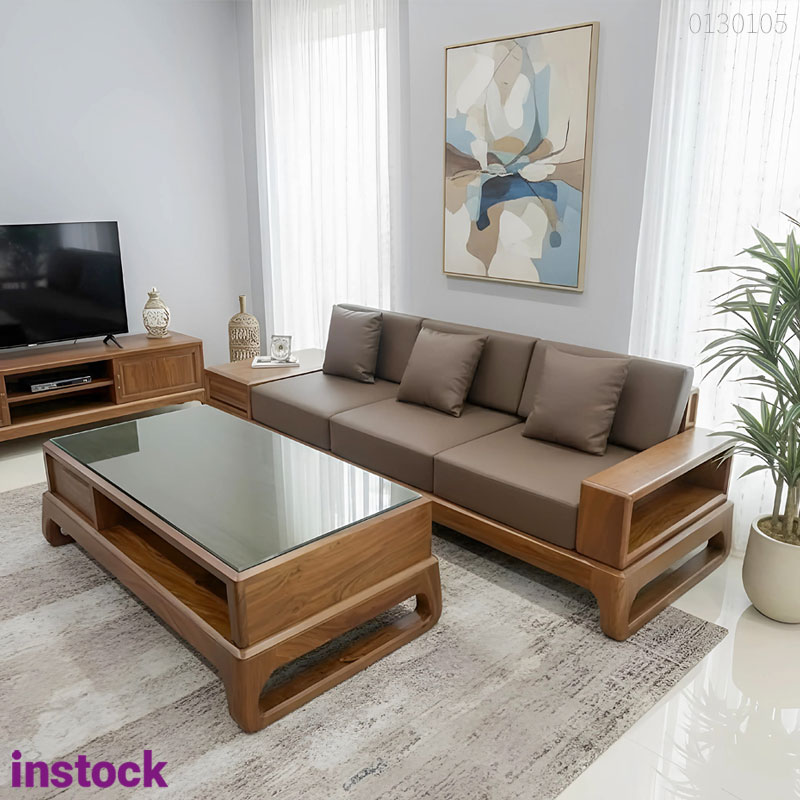 Sofa gỗ sồi Brew